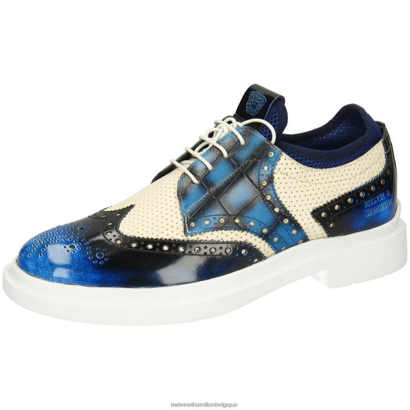 Melvin & Hamilton Hommes Ron 2 R44228547 chaussures derby bleu