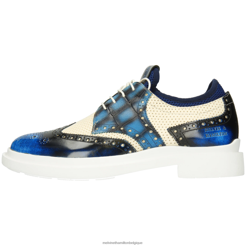 Melvin & Hamilton Hommes Ron 2 R44228547 chaussures derby bleu