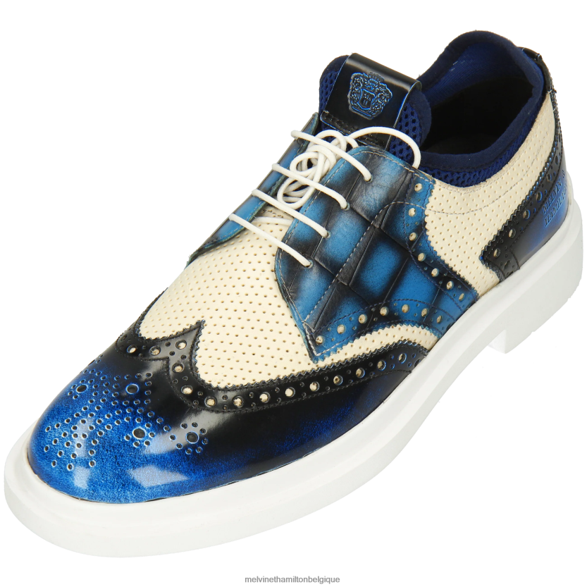 Melvin & Hamilton Hommes Ron 2 R44228547 chaussures derby bleu