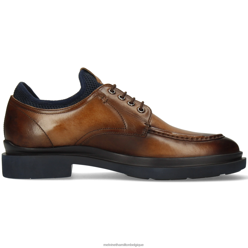 Melvin & Hamilton Hommes Ron 4 R44228516 chaussures derby brun