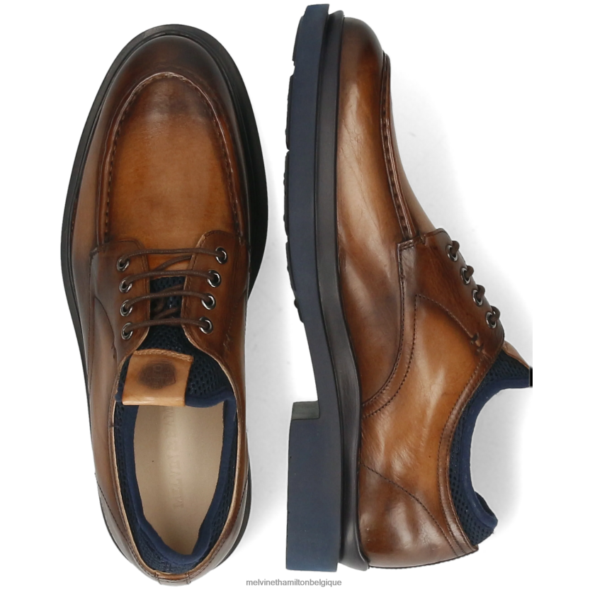 Melvin & Hamilton Hommes Ron 4 R44228516 chaussures derby brun