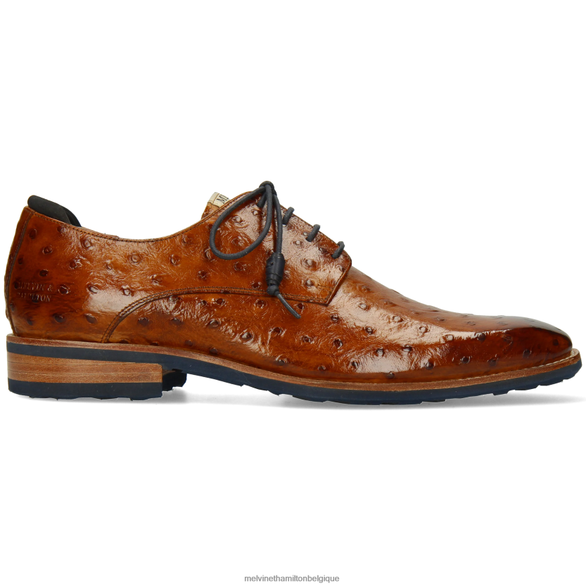 Melvin & Hamilton Hommes Ryder 1 R44228357 chaussures derby brun