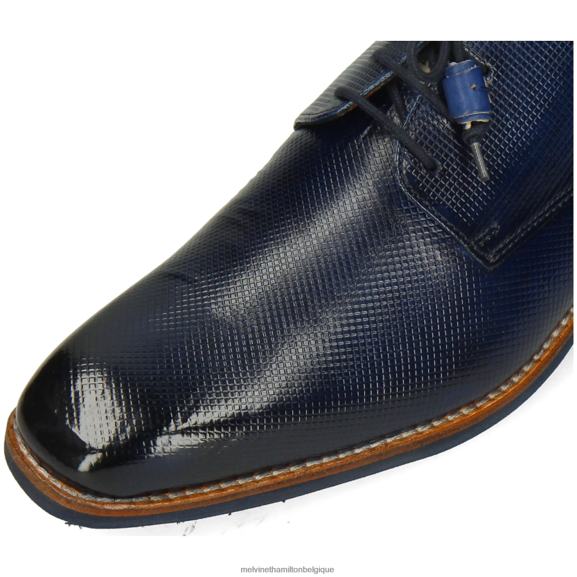 Melvin & Hamilton Hommes Ryder 1 R44228402 chaussures derby bleu