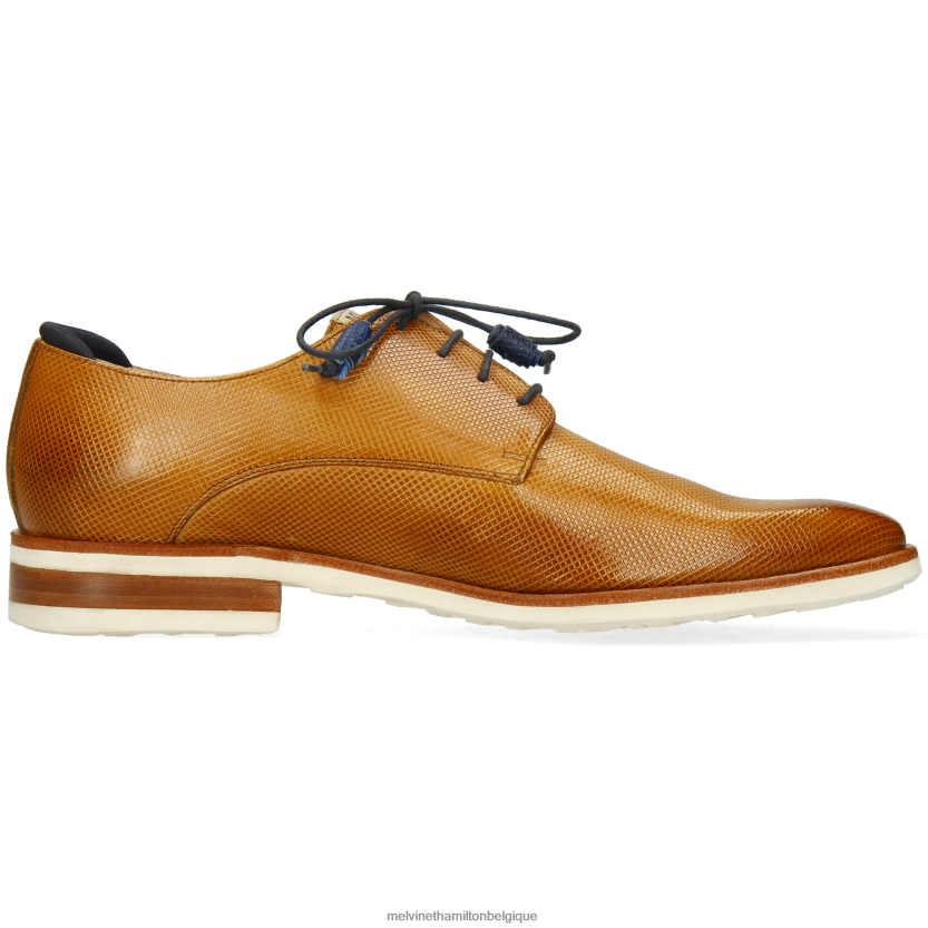 Melvin & Hamilton Hommes Ryder 1 R44228420 chaussures derby brun clair