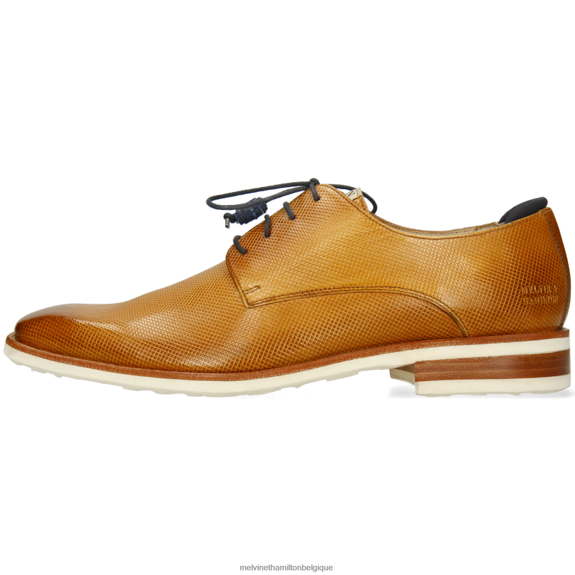 Melvin & Hamilton Hommes Ryder 1 R44228420 chaussures derby brun clair
