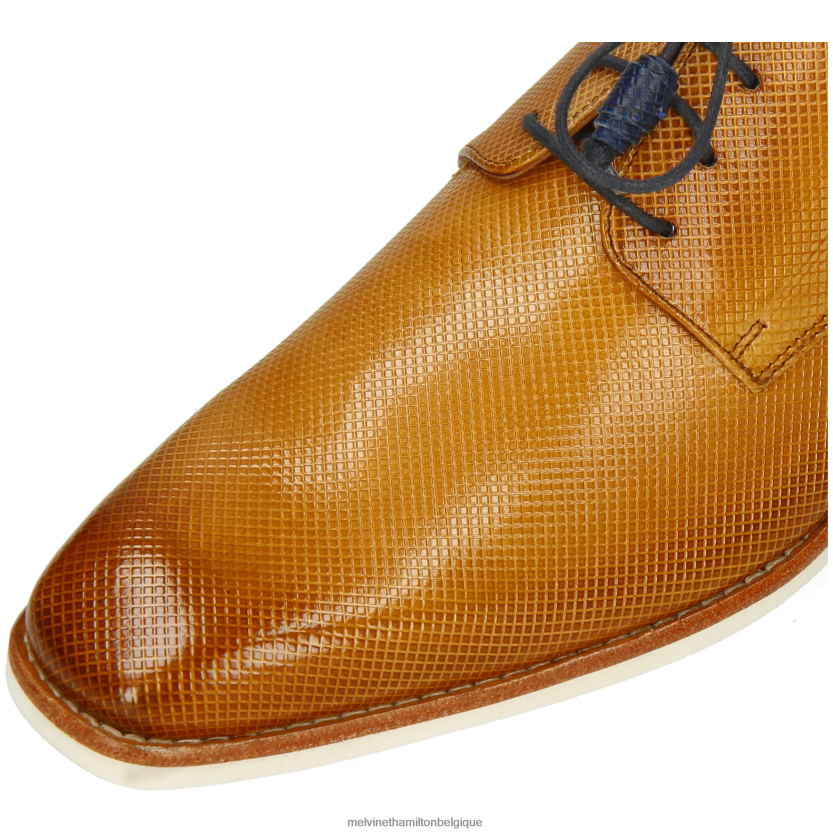 Melvin & Hamilton Hommes Ryder 1 R44228420 chaussures derby brun clair