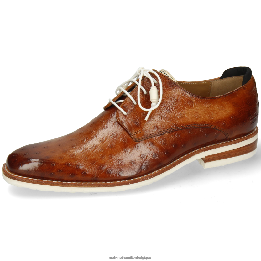 Melvin & Hamilton Hommes Ryder 1 R44228531 chaussures derby brun