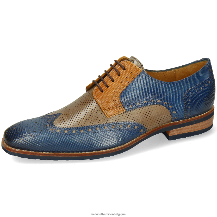 Melvin & Hamilton Hommes Ryder 21 R44228353 chaussures derby multi