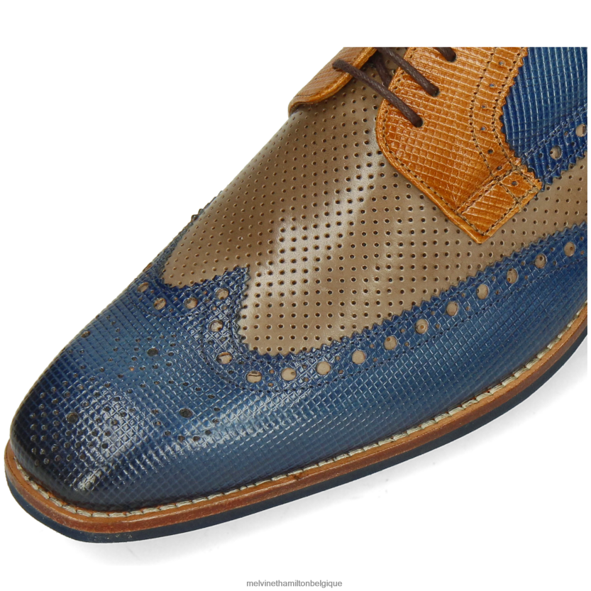 Melvin & Hamilton Hommes Ryder 21 R44228353 chaussures derby multi