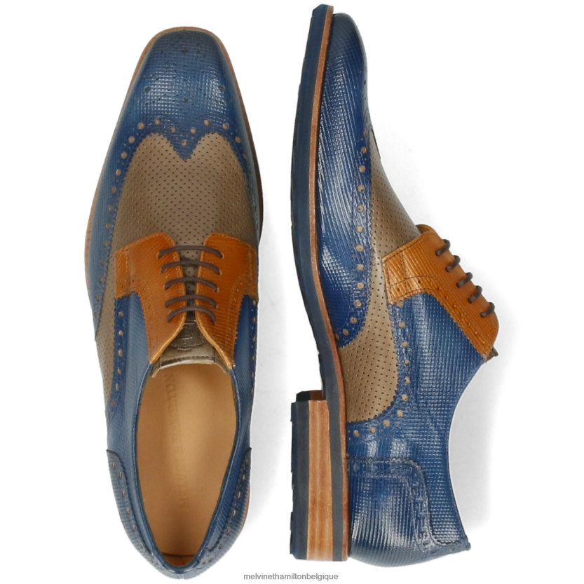 Melvin & Hamilton Hommes Ryder 21 R44228353 chaussures derby multi
