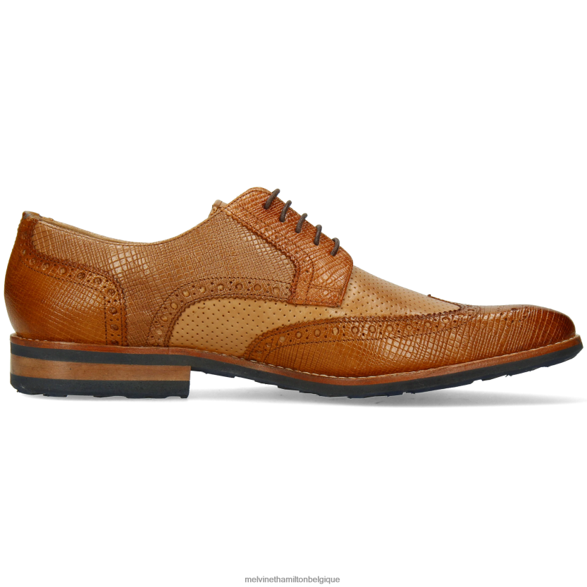 Melvin & Hamilton Hommes Ryder 21 R44228398 chaussures derby brun