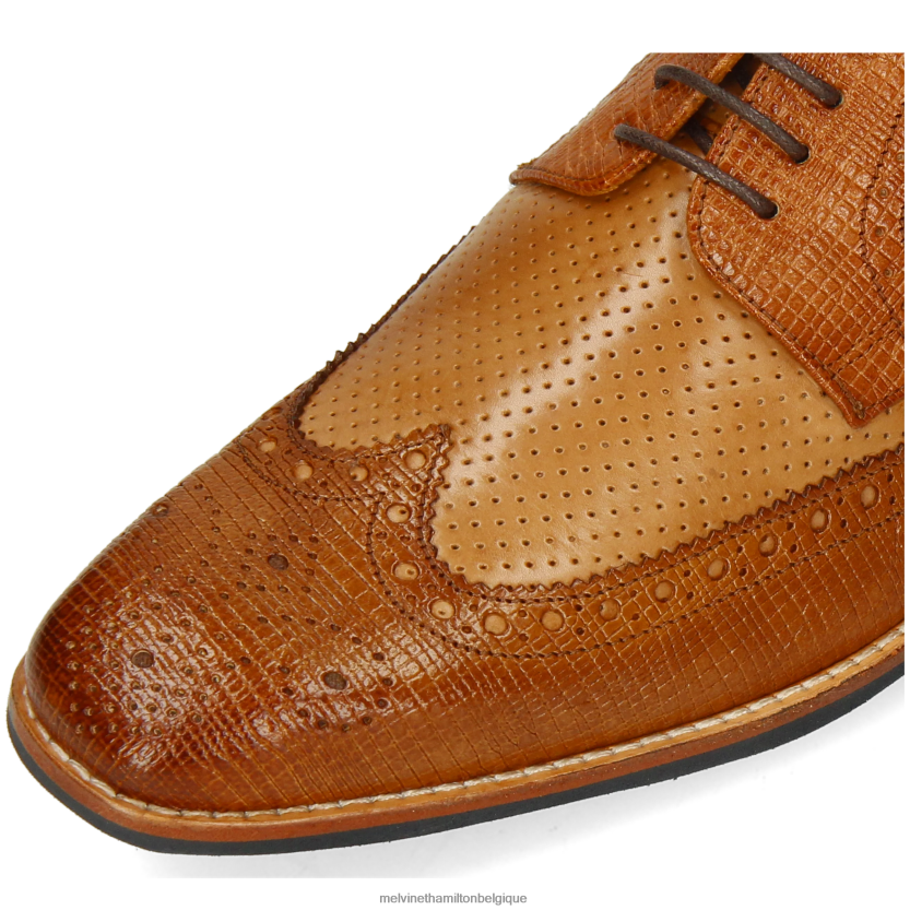 Melvin & Hamilton Hommes Ryder 21 R44228398 chaussures derby brun