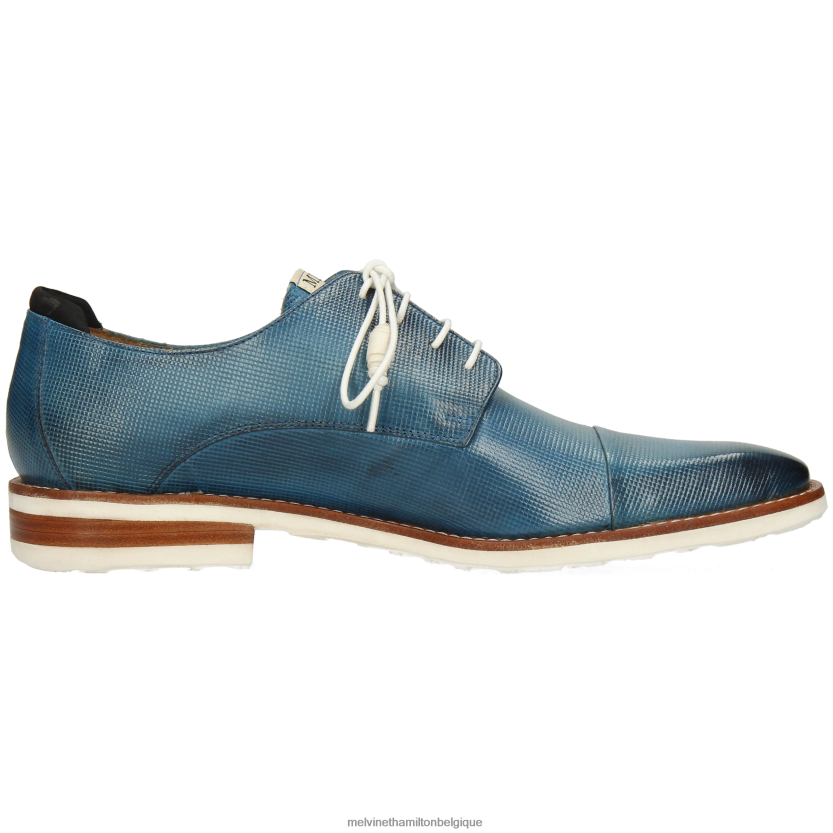 Melvin & Hamilton Hommes Ryder 3 R44228510 chaussures derby bleu