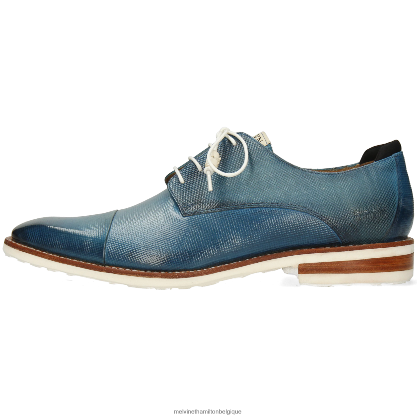Melvin & Hamilton Hommes Ryder 3 R44228510 chaussures derby bleu