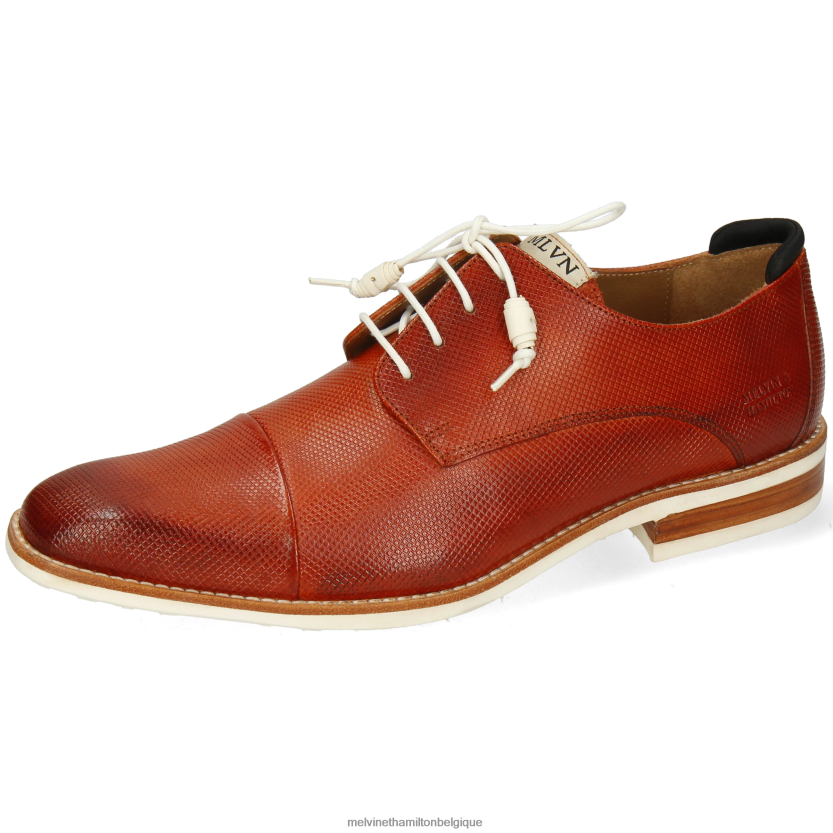 Melvin & Hamilton Hommes Ryder 3 R44228514 chaussures derby brun
