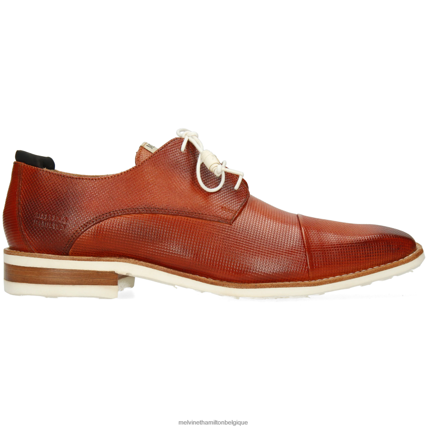 Melvin & Hamilton Hommes Ryder 3 R44228514 chaussures derby brun