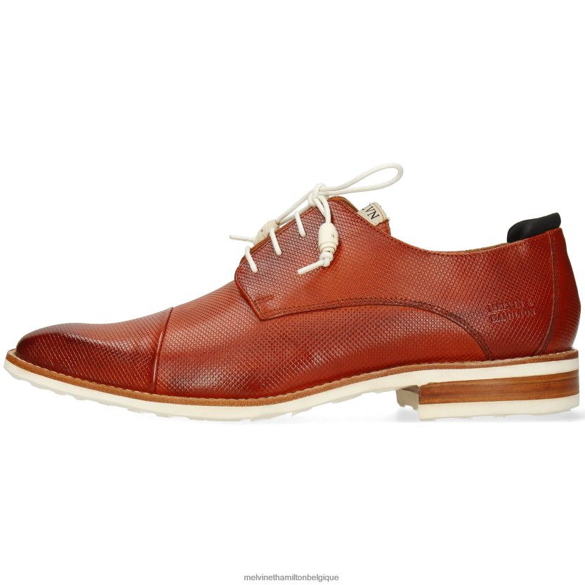 Melvin & Hamilton Hommes Ryder 3 R44228514 chaussures derby brun