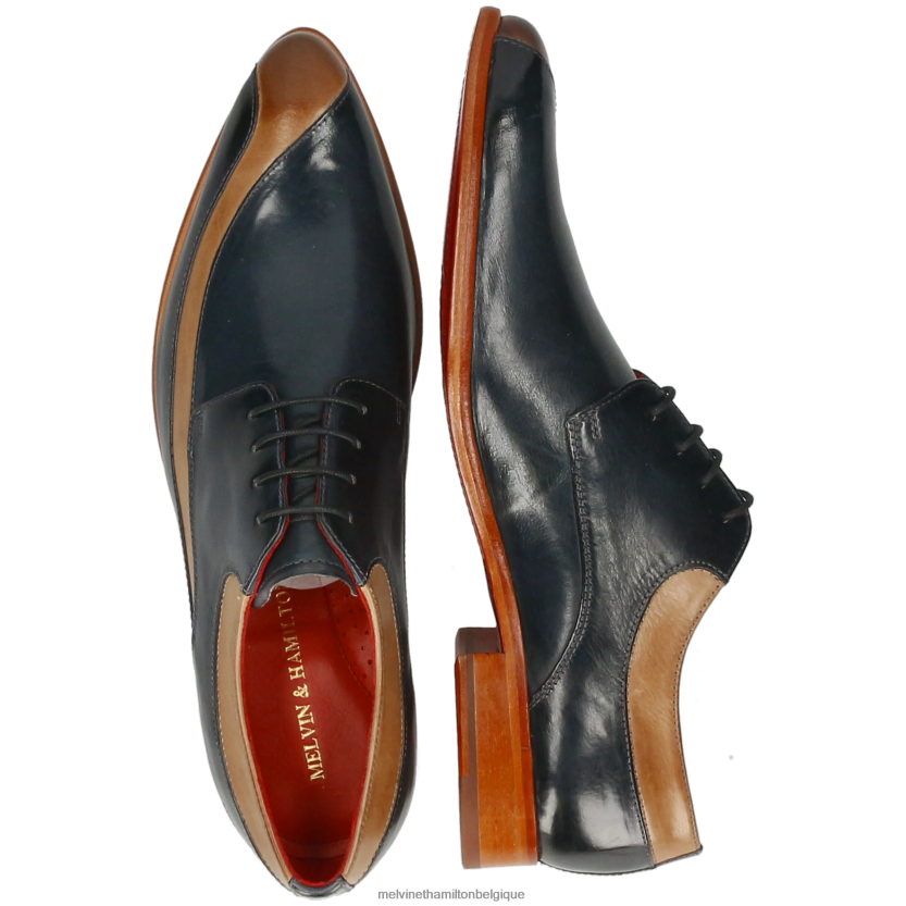 Melvin & Hamilton Hommes Tony 36 R44228468 chaussures derby bleu
