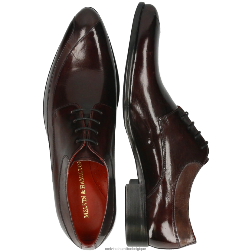 Melvin & Hamilton Hommes Tony 36 R44228472 chaussures derby brun