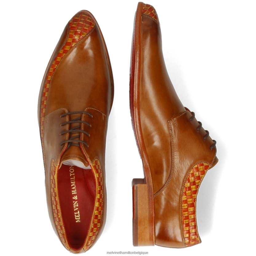 Melvin & Hamilton Hommes Tony 36 R44228488 chaussures derby brun