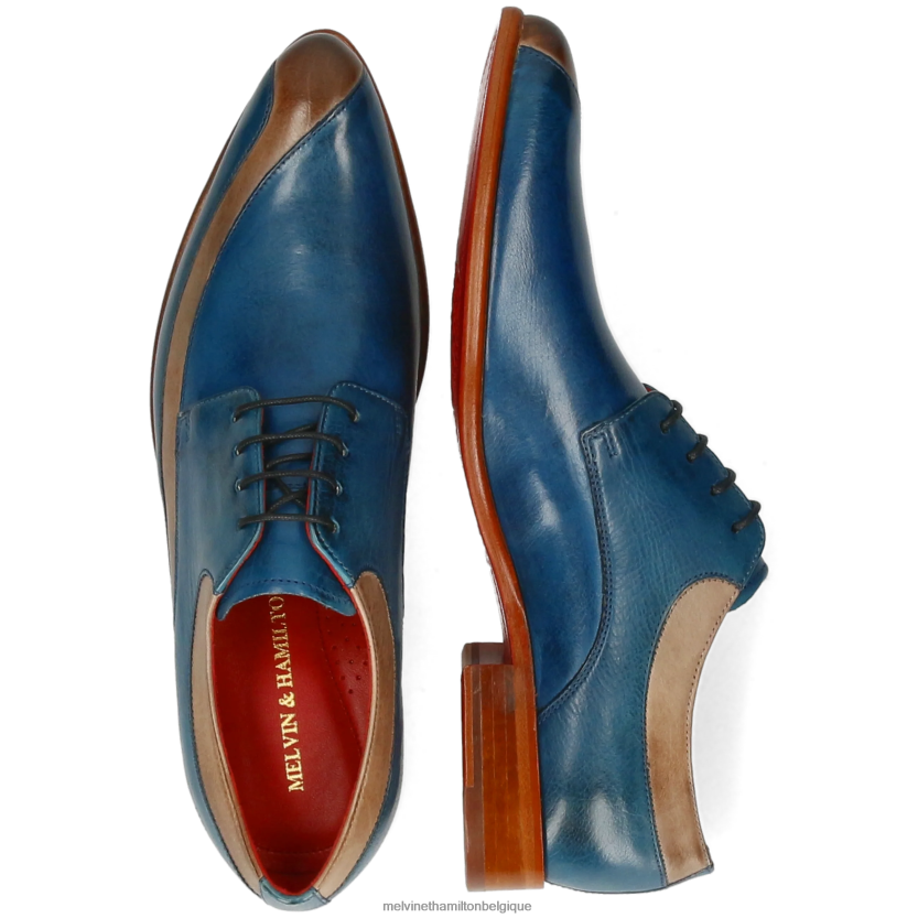 Melvin & Hamilton Hommes Tony 36 R44228503 chaussures derby bleu