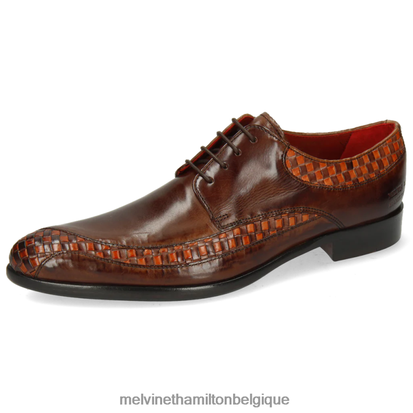 Melvin & Hamilton Hommes Tony 36 R44228564 chaussures derby brun