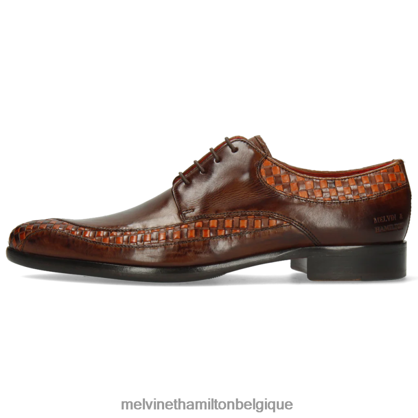 Melvin & Hamilton Hommes Tony 36 R44228564 chaussures derby brun