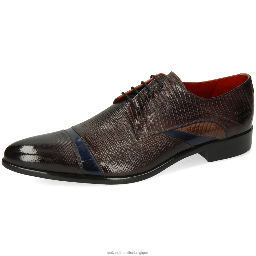 Melvin & Hamilton Hommes Tony 39 R44228482 chaussures derby gris
