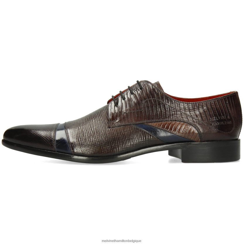 Melvin & Hamilton Hommes Tony 39 R44228482 chaussures derby gris