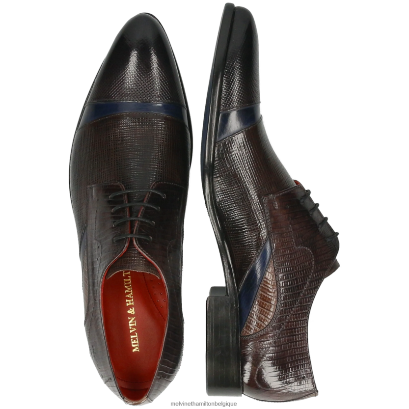 Melvin & Hamilton Hommes Tony 39 R44228482 chaussures derby gris