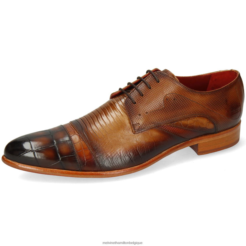Melvin & Hamilton Hommes Tony 39 R44228509 chaussures derby brun