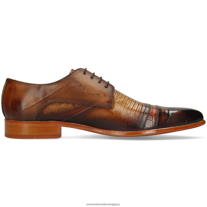 Melvin & Hamilton Hommes Tony 39 R44228509 chaussures derby brun