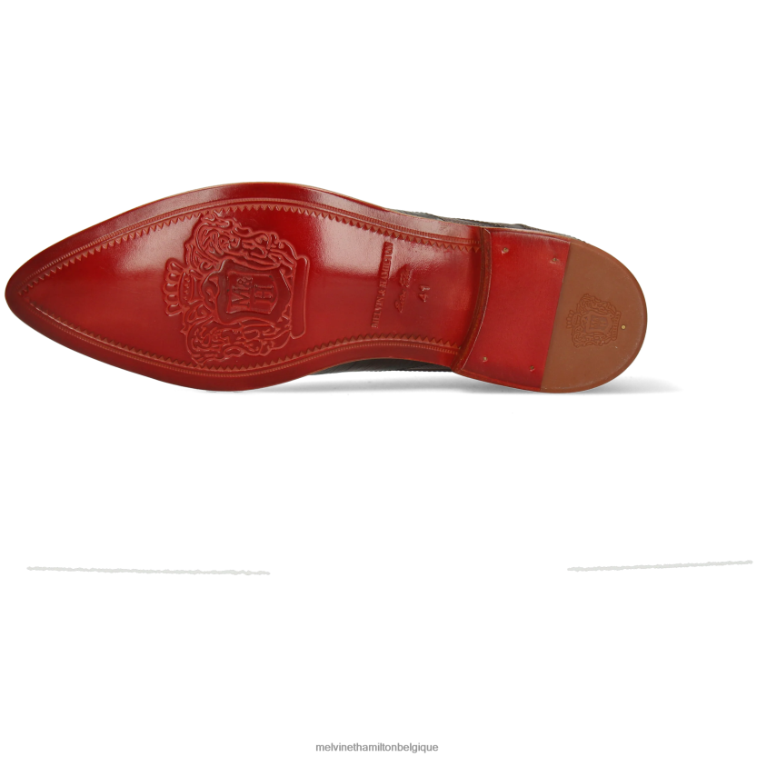 Melvin & Hamilton Hommes Tony 39 R44228509 chaussures derby brun