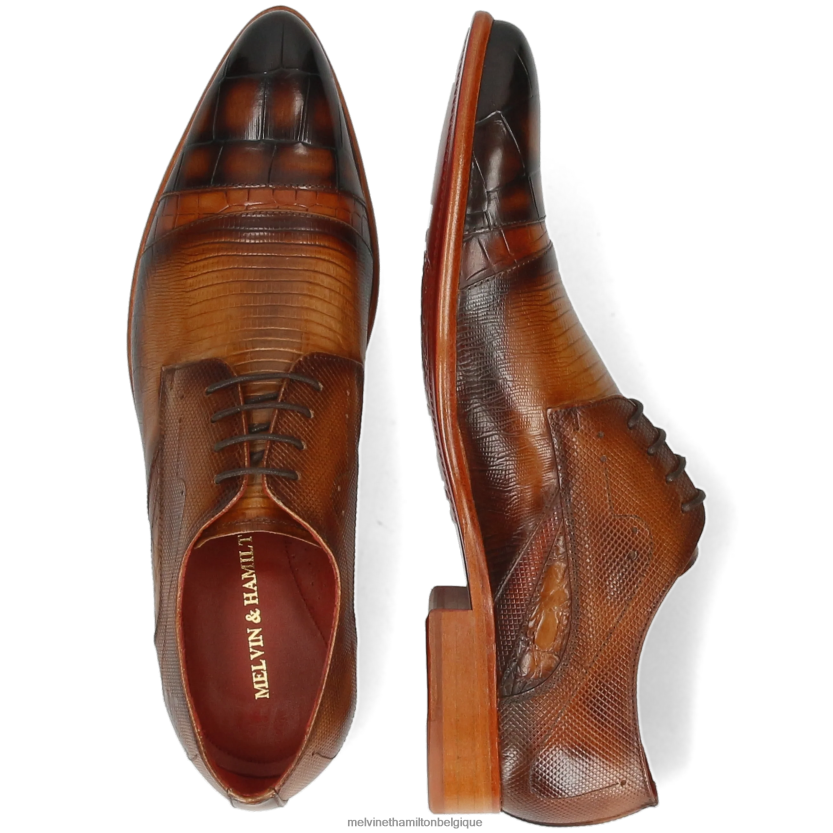 Melvin & Hamilton Hommes Tony 39 R44228509 chaussures derby brun