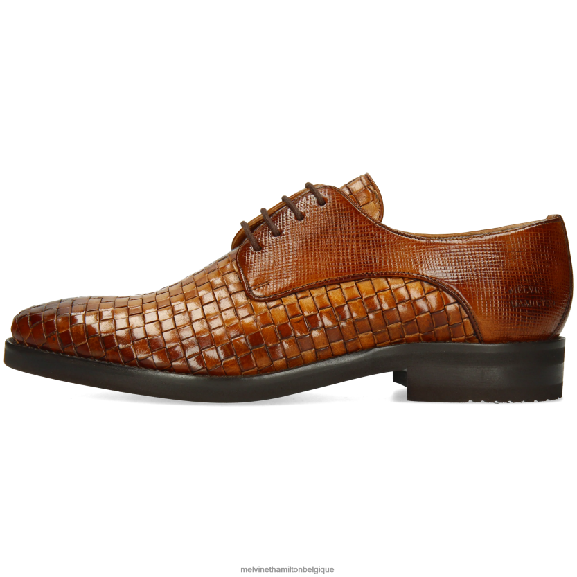 Melvin & Hamilton Hommes brad 7 R44228428 chaussures derby brun