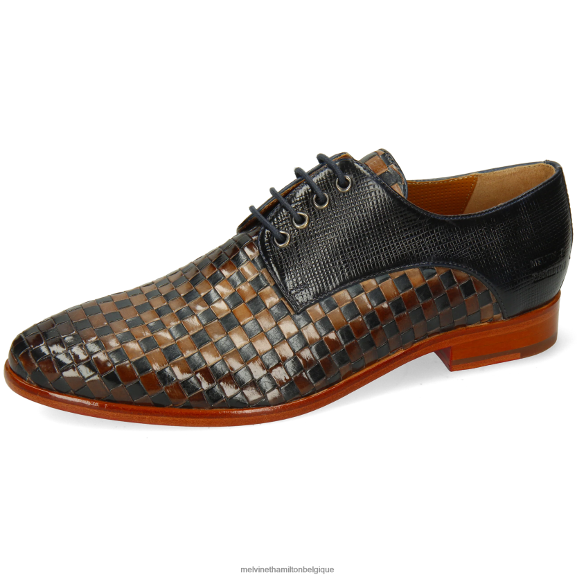 Melvin & Hamilton Hommes brad 7 R44228485 chaussures derby multi