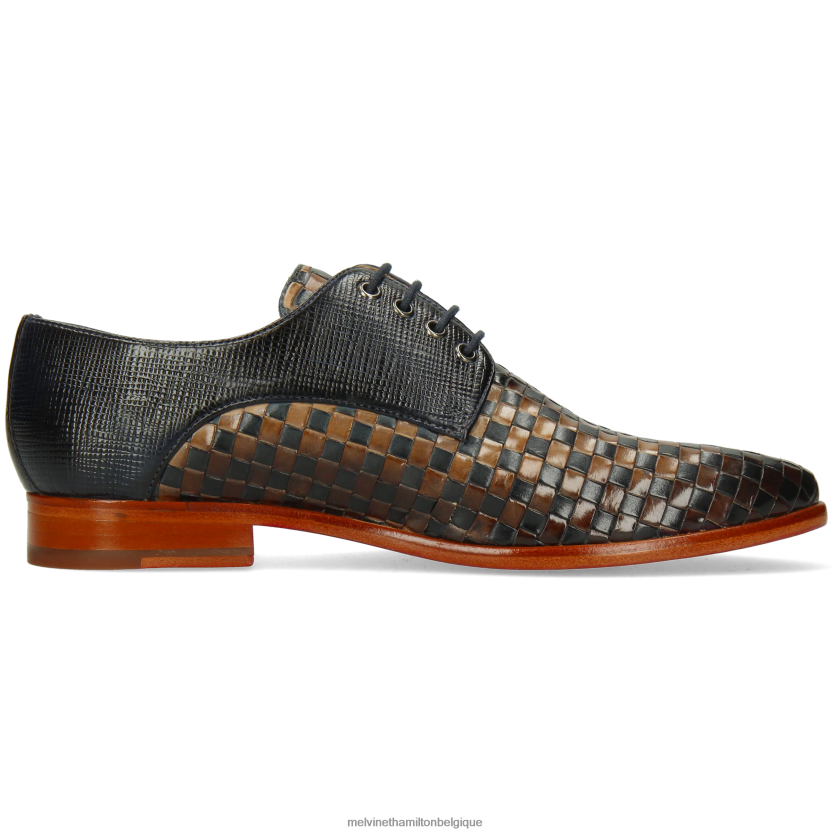 Melvin & Hamilton Hommes brad 7 R44228485 chaussures derby multi