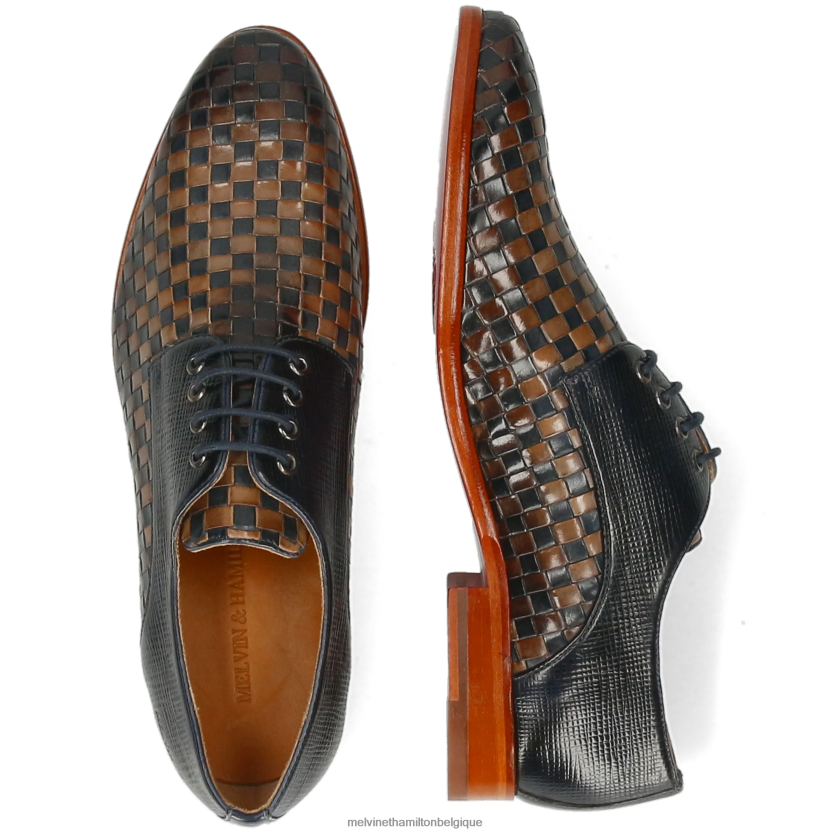 Melvin & Hamilton Hommes brad 7 R44228485 chaussures derby multi