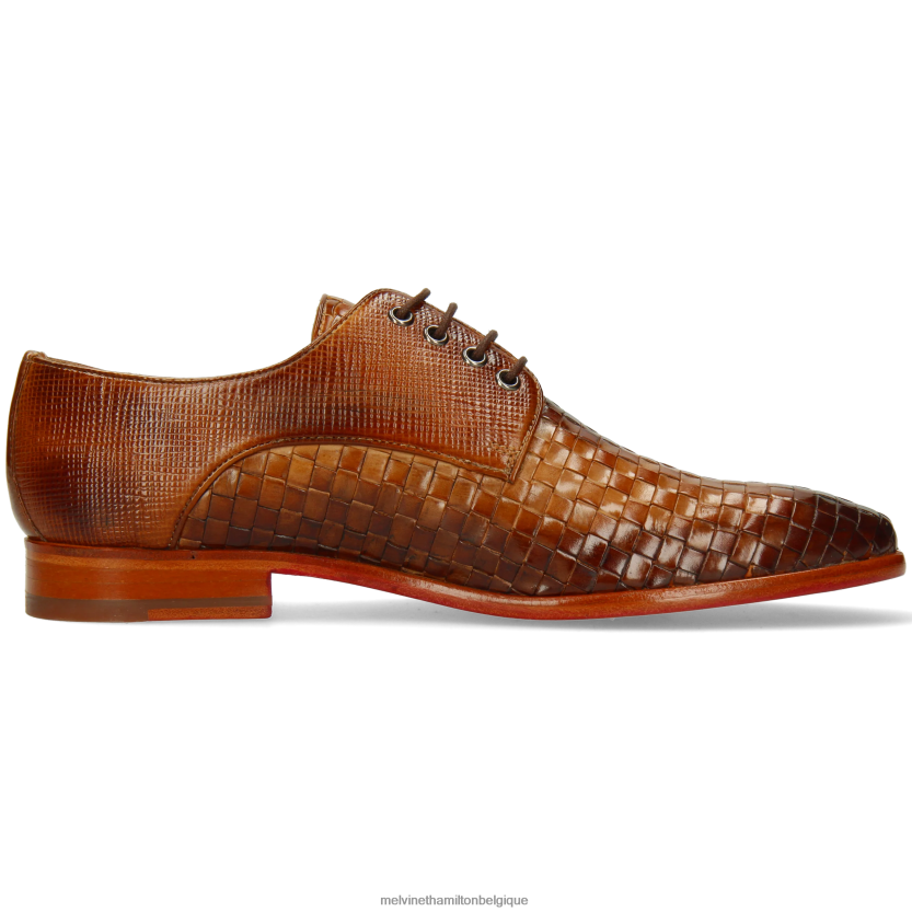 Melvin & Hamilton Hommes brad 7 R44228511 chaussures derby brun clair