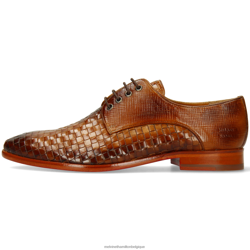Melvin & Hamilton Hommes brad 7 R44228511 chaussures derby brun clair