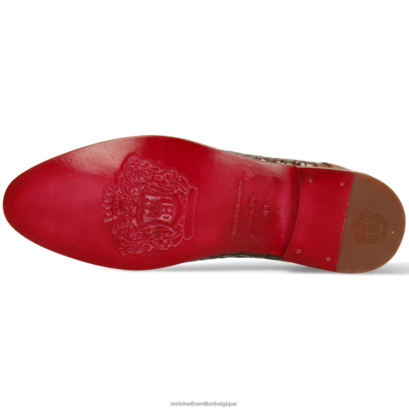 Melvin & Hamilton Hommes brad 7 R44228511 chaussures derby brun clair