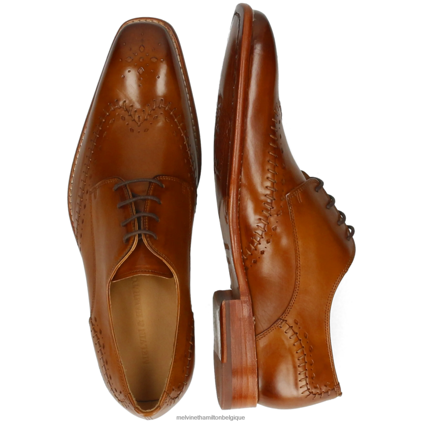 Melvin & Hamilton Hommes clark 1 R44228408 chaussures derby brun