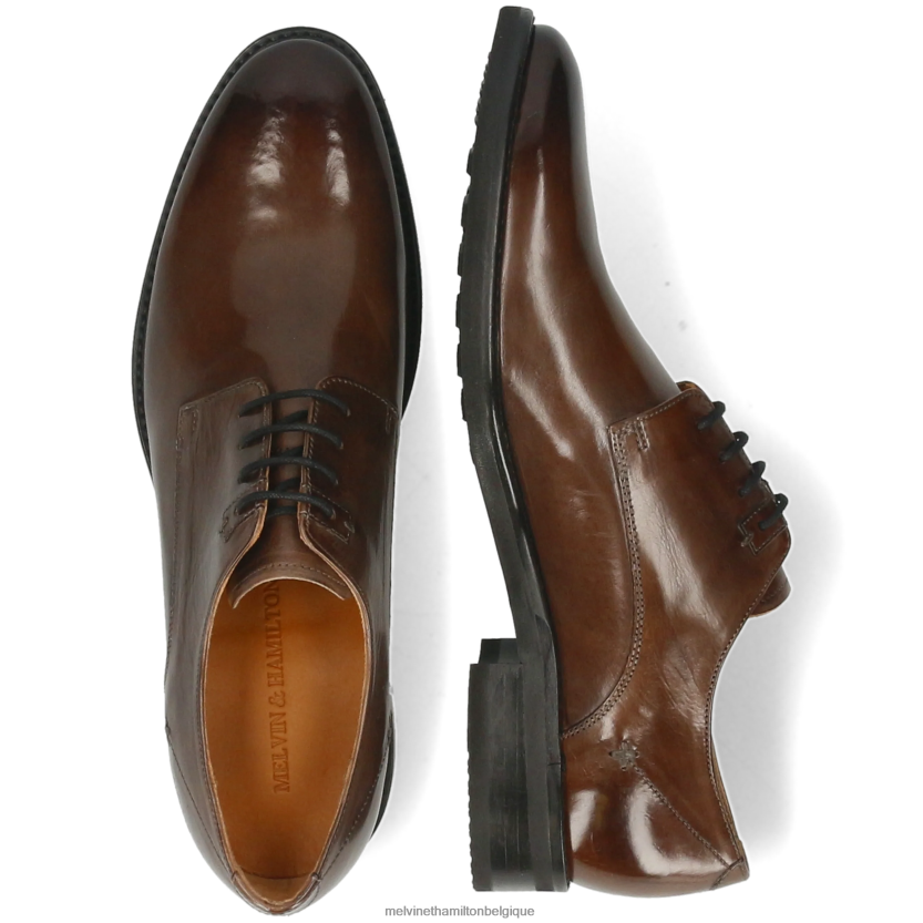 Melvin & Hamilton Hommes clint 1 R44228376 chaussures derby brun
