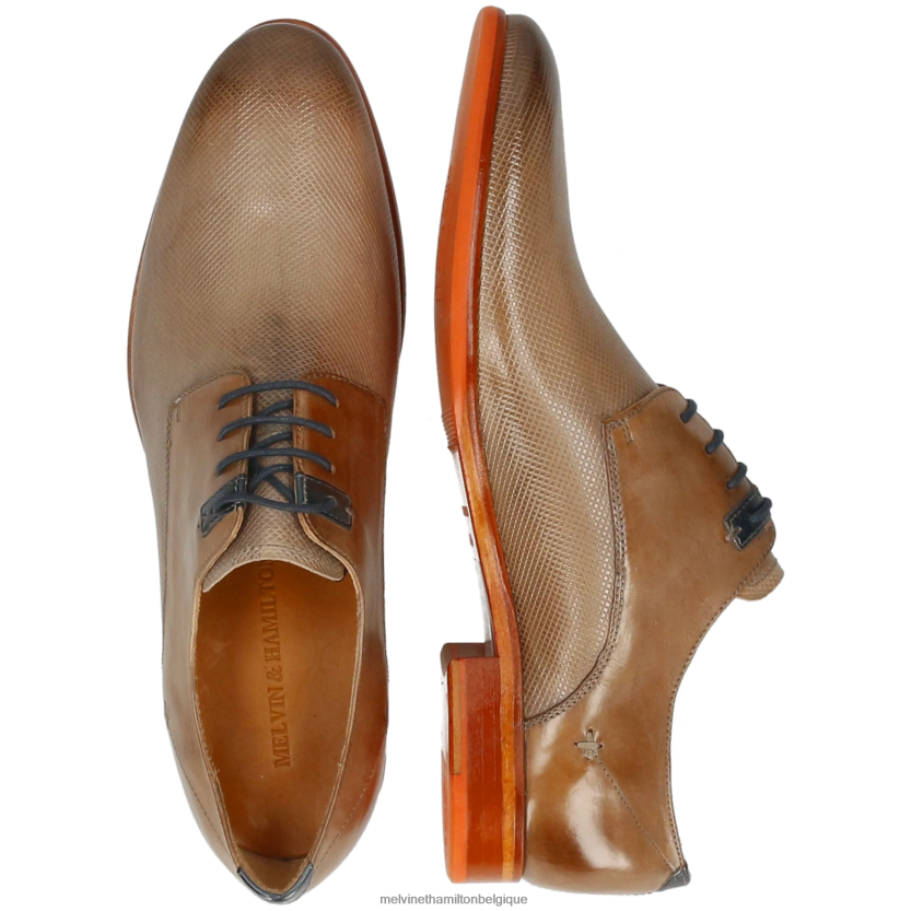 Melvin & Hamilton Hommes clint 1 R44228467 chaussures derby gris