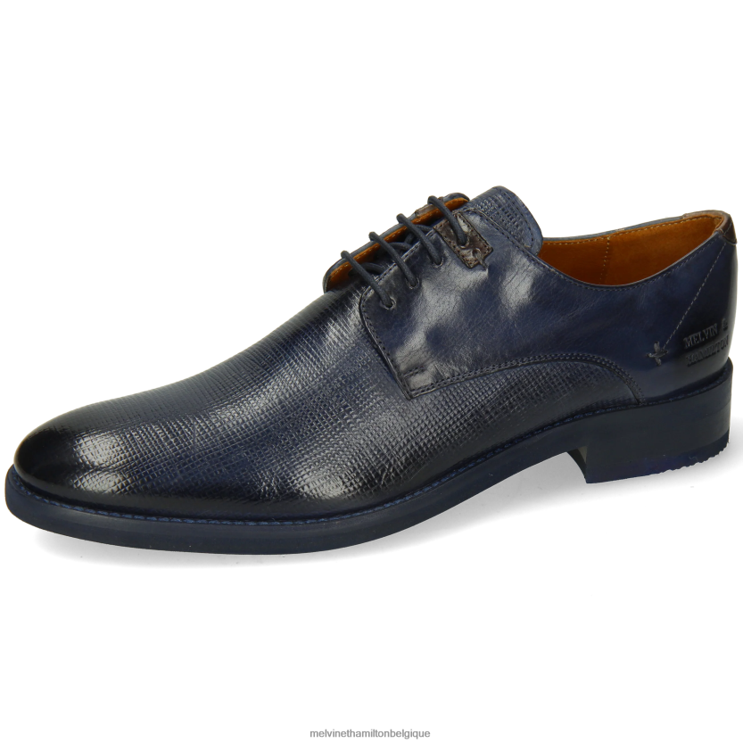 Melvin & Hamilton Hommes clint 1 R44228529 chaussures derby bleu