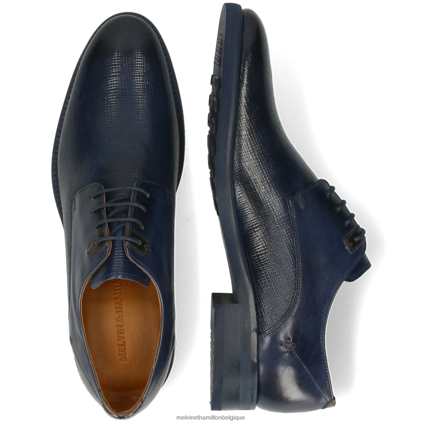 Melvin & Hamilton Hommes clint 1 R44228529 chaussures derby bleu