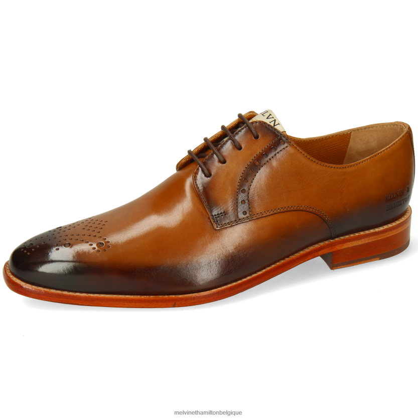 Melvin & Hamilton Hommes dylan 1 R44228403 chaussures derby brun