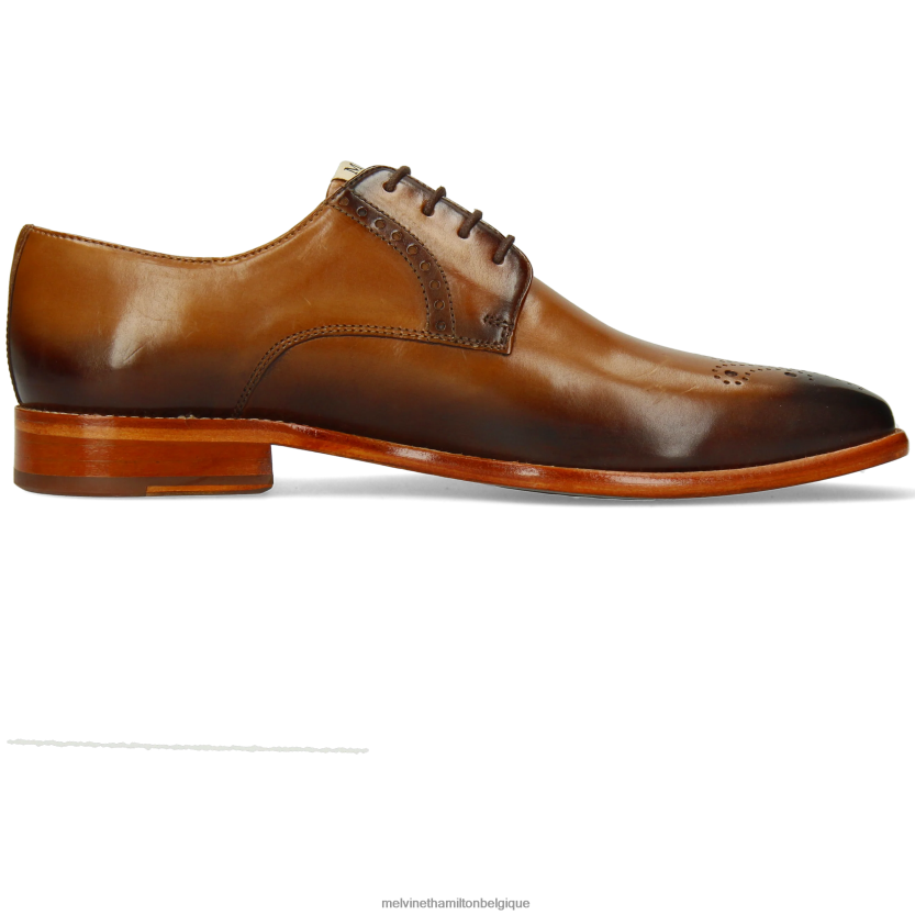 Melvin & Hamilton Hommes dylan 1 R44228403 chaussures derby brun
