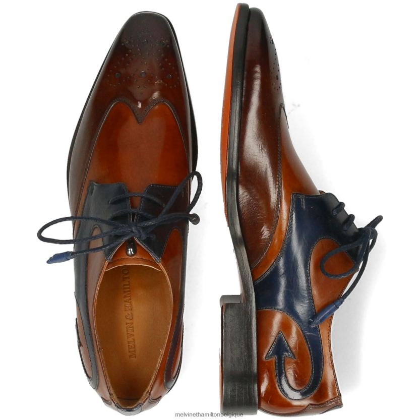 Melvin & Hamilton Hommes elvis 63 R44228490 chaussures derby multi