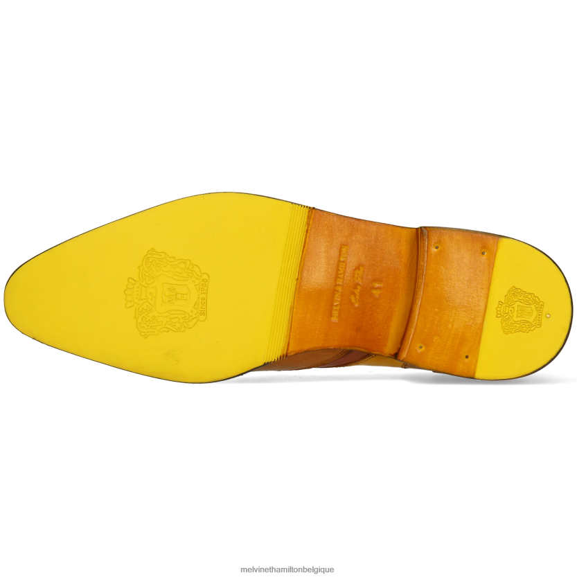 Melvin & Hamilton Hommes elvis 63 R44228498 chaussures derby brun clair
